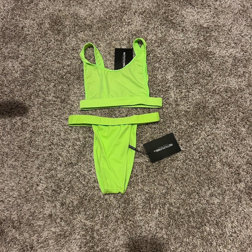 Neon Green Bikini Set